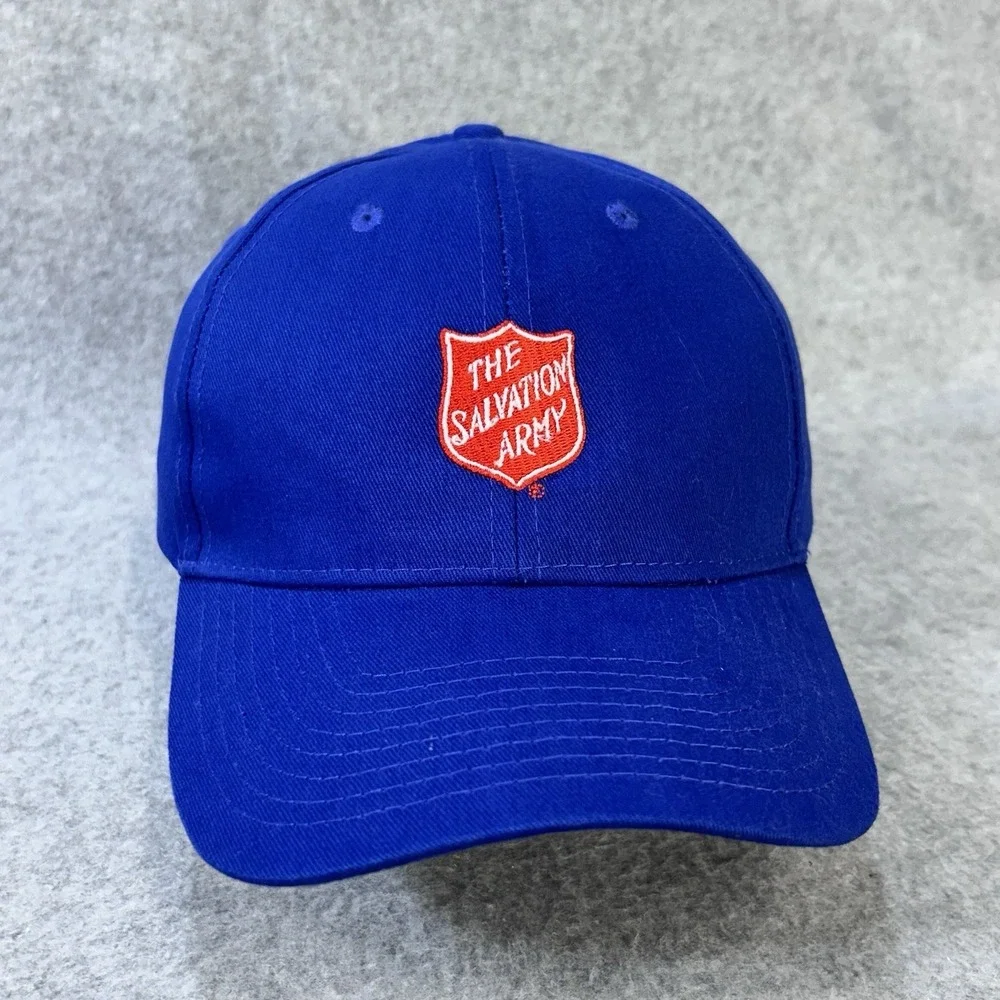 Salvation Army Shield Men Blue Hit Wear Baseball Cap Adjustable Cotton OSFA